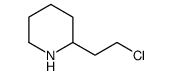 2-(2-Chloroethyl)piperidine Structure