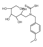 N-(4-methoxybenzyl)glucamine dithiocarbamate结构式