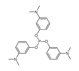 tris[3-(N,N-dimethylamino)phenyl] phosphite结构式