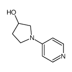 1-(吡啶-4-基)-3-羟基吡咯烷结构式