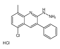 5-Chloro-2-hydrazino-8-methyl-3-phenylquinoline hydrochloride picture