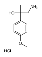 1-AMINO-2-(4-METHOXY-PHENYL)-PROPAN-2-OL HCL Structure