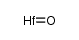 hafnium monoxide Structure