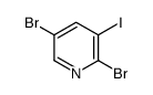 2,5-Dibromo-3-iodopyridine structure