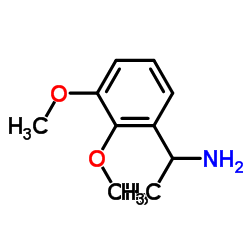 1-(2,3-Dimethoxyphenyl)ethanamine结构式