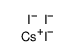 cesium triiodide Structure