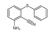 2-amino-6-phenylsulfanylbenzonitrile Structure