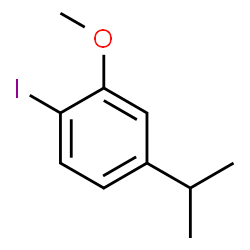 1-Iodo-4-isopropyl-2-methoxybenzene Structure