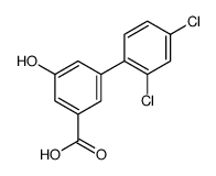3-(2,4-dichlorophenyl)-5-hydroxybenzoic acid结构式