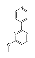 6-methoxy-2,4'-bipyridine结构式