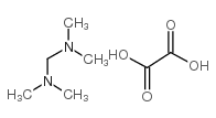 N,N,N',N'-Tetramethylmethanediamine ethanedioate结构式
