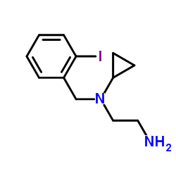 N-Cyclopropyl-N-(2-iodobenzyl)-1,2-ethanediamine Structure