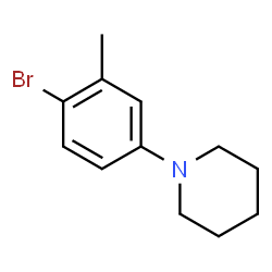 1-(4-Bromo-3-methylphenyl)piperidine picture