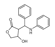 3-[anilino(phenyl)methyl]-4-hydroxyoxolan-2-one Structure