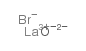 lanthanum bromide oxide Structure
