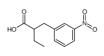 (+/-)-3-m-nitrophenyl-2-ethylpropionic acid结构式