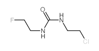 1-(2-chloroethyl)-3-(2-fluoroethyl)urea structure