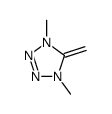 4,5-Dihydro-1,4-dimethyl-5-methylen-1H-tetrazol Structure