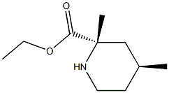 ethyl (2S,4S)-4-methyl-2-pipecolate Structure