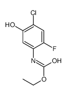 ethyl N-(4-chloro-2-fluoro-5-hydroxyphenyl)carbamate Structure