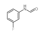 Formamide,N-(3-fluorophenyl)- Structure