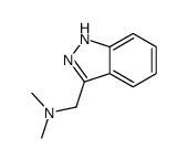 (1H-吲唑-3-基)-N,N-二甲基甲胺结构式