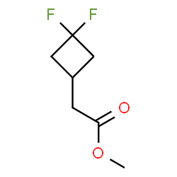 2-(3,3-二氟环丁基)乙酸甲酯结构式