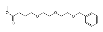 methyl 4-[2-(2-phenylmethoxyethoxy)ethoxy]butanoate结构式