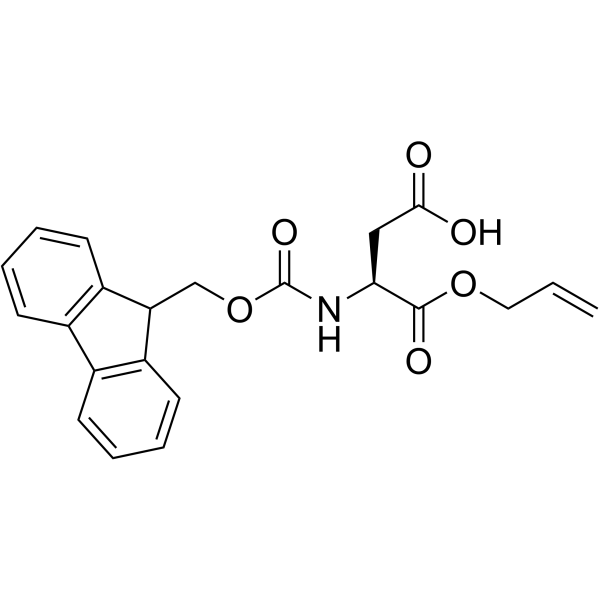 N-(9-芴甲氧羰基)-L-天冬氨酸 alpha-烯丙酯图片