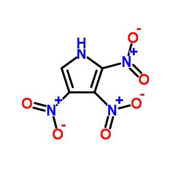 2,3,4-Trinitro-1H-pyrrole结构式