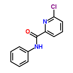 6-Chloro-N-phenyl-2-pyridinecarboxamide Structure