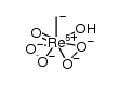 CH3ReO(η2-O2)2(H2O) Structure