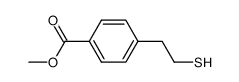 4-(2-mercaptopropyl)benzoic acid methyl ester Structure