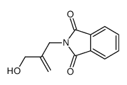 2-[2-(hydroxymethyl)prop-2-enyl]isoindole-1,3-dione Structure