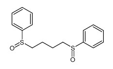 4-(benzenesulfinyl)butylsulfinylbenzene结构式