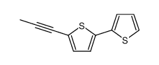 5-(1-propynyl)-2,2'-bithienyl Structure