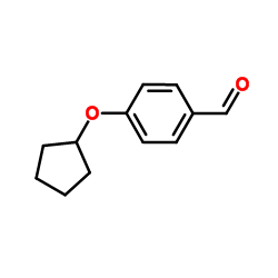 4-(Cyclopentyloxy)benzaldehyde structure
