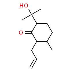 Cyclohexanone,6-(1-hydroxy-1-methylethyl)-3-methyl-2-(2-propenyl)- (9CI) picture