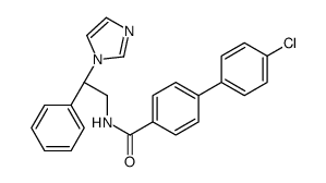 4-(4-chlorophenyl)-N-[(2R)-2-imidazol-1-yl-2-phenylethyl]benzamide Structure