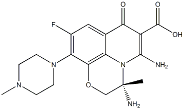 Levofloxacin DiaMine Structure