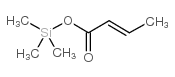 trimethylsilyl crotonate Structure