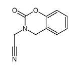 2-(2-oxo-4H-1,3-benzoxazin-3-yl)acetonitrile结构式
