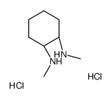 (1R,2S)-N,N'-Dimethyl-1,2-cyclohexanediamine dihydrochloride结构式