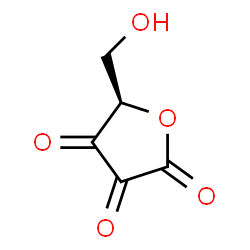 2,3,4(5H)-Furantrione, 5-(hydroxymethyl)-, (R)- (9CI)结构式