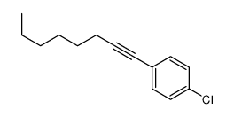 1-chloro-4-oct-1-ynylbenzene结构式