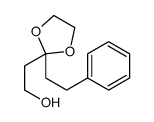 2-[2-(2-phenylethyl)-1,3-dioxolan-2-yl]ethanol Structure