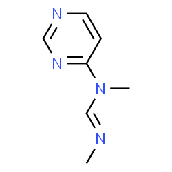 Methanimidamide, N,N-dimethyl-N-4-pyrimidinyl-, (E)- (9CI) Structure
