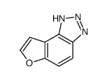 2H-Furo[3,2-e]benzotriazole结构式