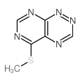 5-methylsulfanyl-2,4,7,9,10-pentazabicyclo[4.4.0]deca-2,4,7,9,11-pentaene Structure