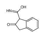 1H-Indene-1-carboxamide,2,3-dihydro-2-oxo- Structure